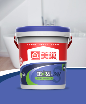 坊水固FSG591JV無添加凈味低VOC藍色超柔防水涂料